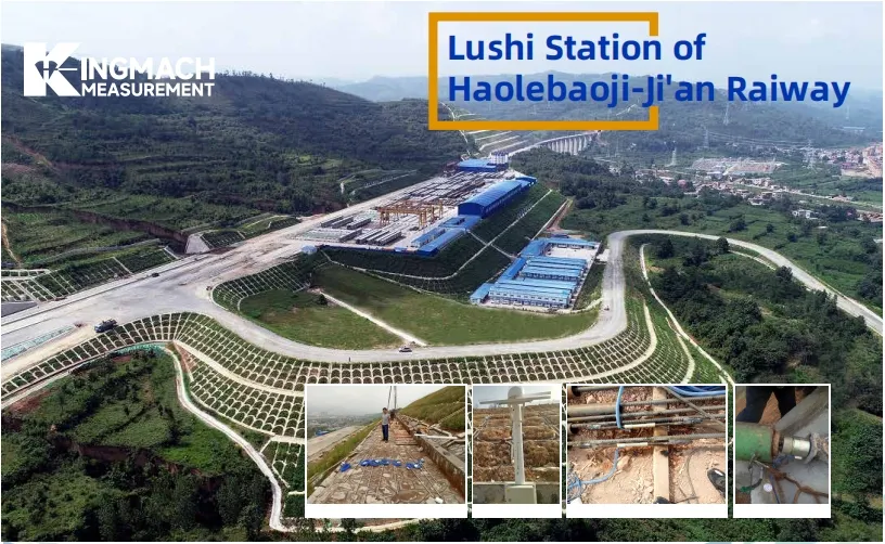 Lushi-Station der Haolebaoji-Ji'an-Eisenbahn