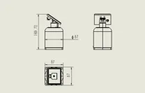 Integrierter Neigungsmesser JMQJ-7315RTU Bild 6